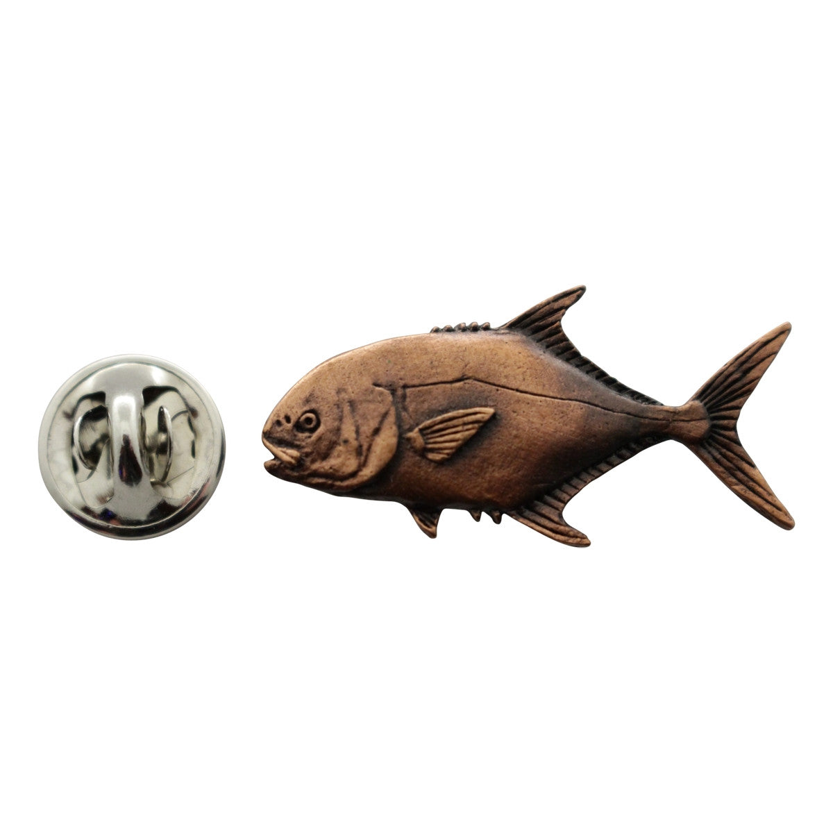 Permit Pin ~ Antiqued Copper ~ Lapel Pin ~ Sarah's Treats & Treasures